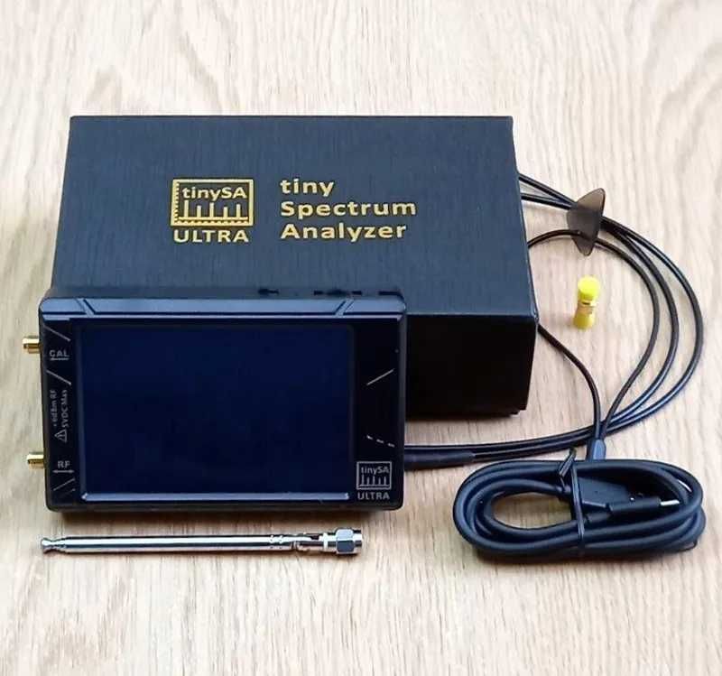 Анализатор спектра TinySA Ultra в комплекте с направленной антенной