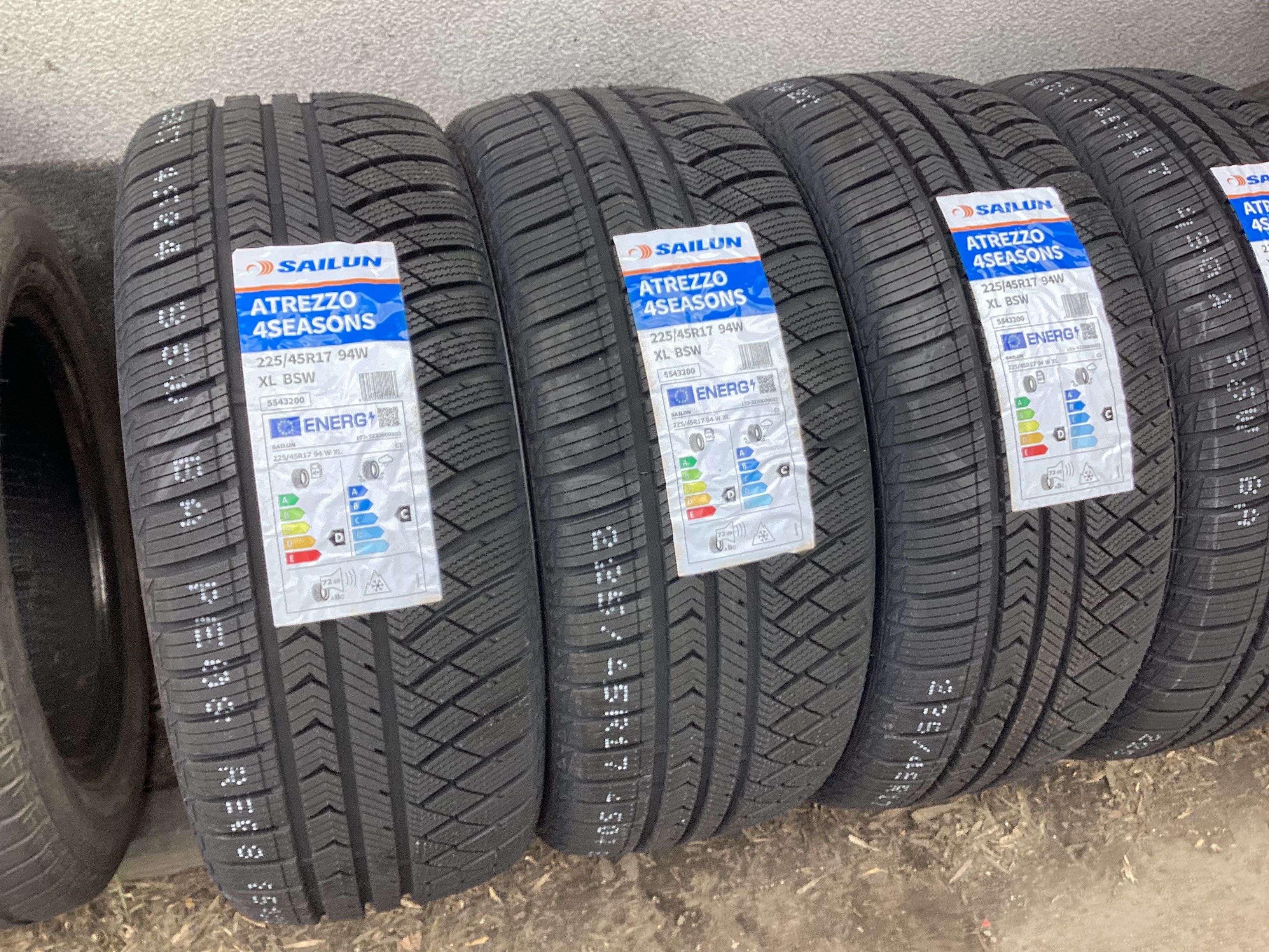 SAILUN 225/45r17 opony całoroczne Nowe Gwarancja