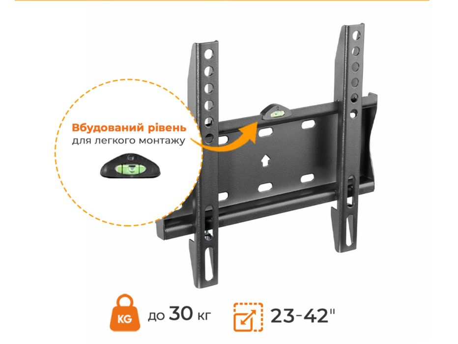Телевізор Samsung UE43AU7100UXUA діагональ 43 з кріпленням на стіну