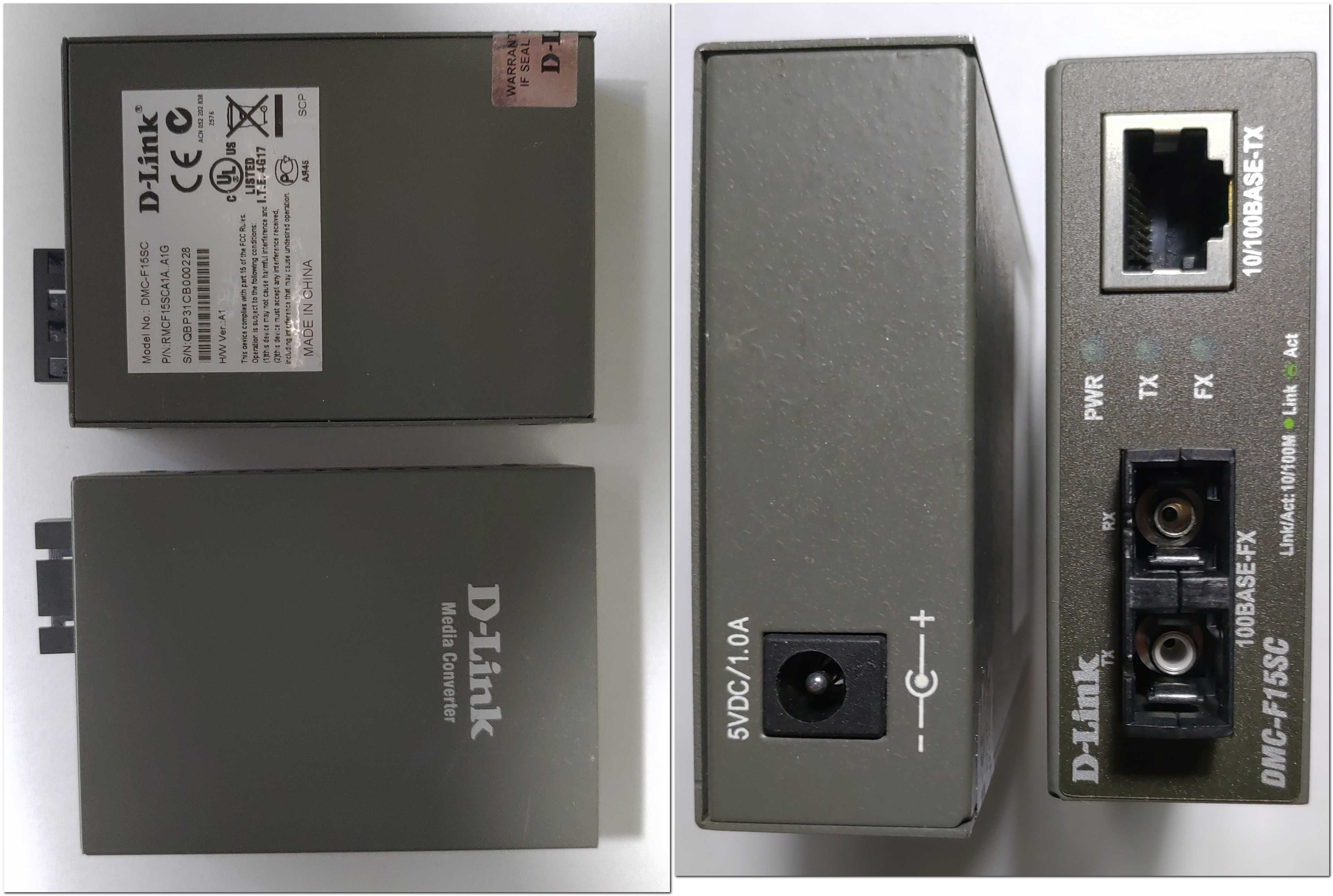 Медіаконвертери  вживані / SFP-2SM-10LC SFP-2SM-20LC модулі