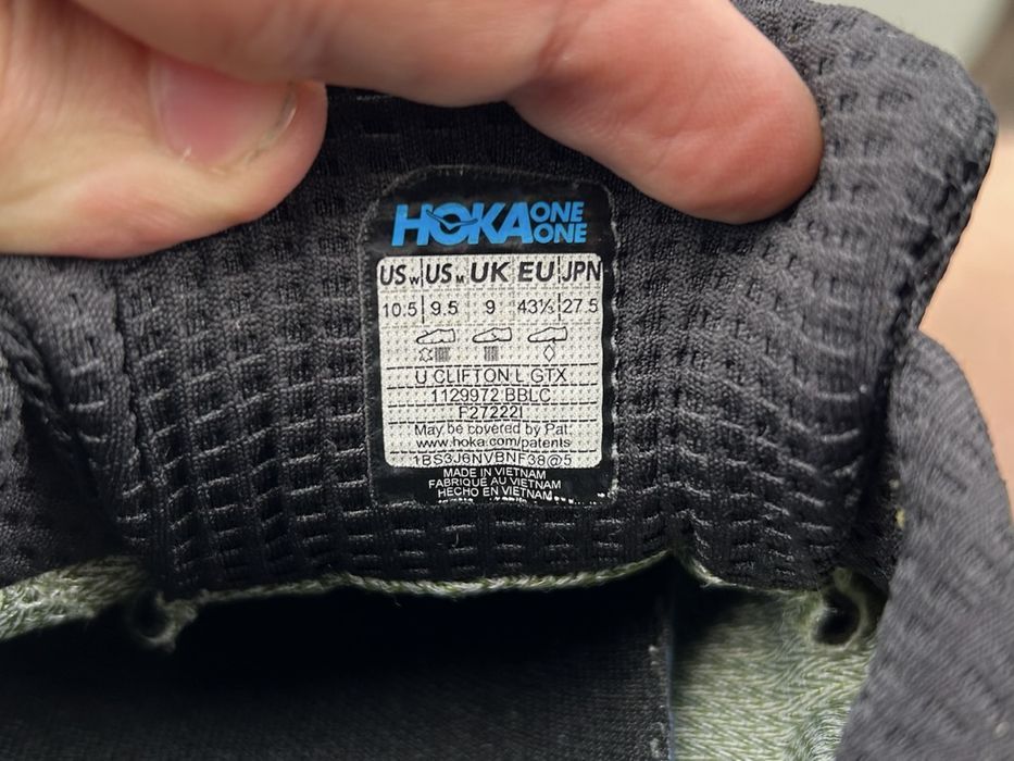 Оригінал! Кросівки Hoka Clifton L Gore Tex 43 розмір MM1033