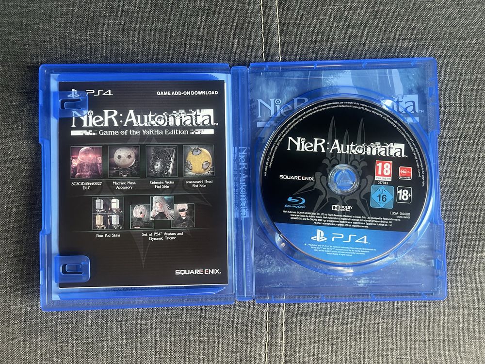 NieR Automata Game of the YoRHa edition ps4