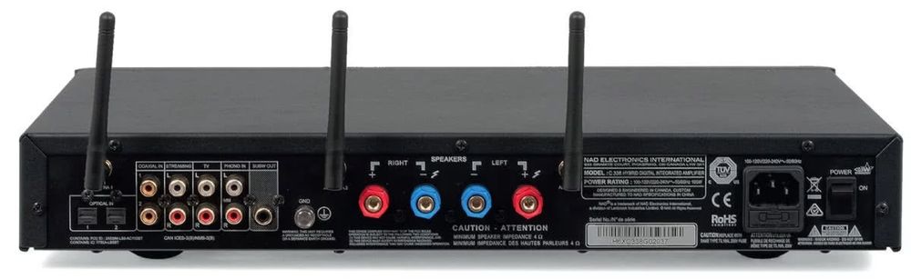 Nad C338 , 2x50W, chromecast