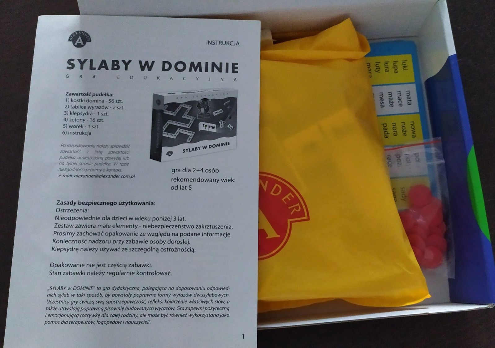 Sylaby w dominie