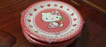 Pratos para festa hello Kitty