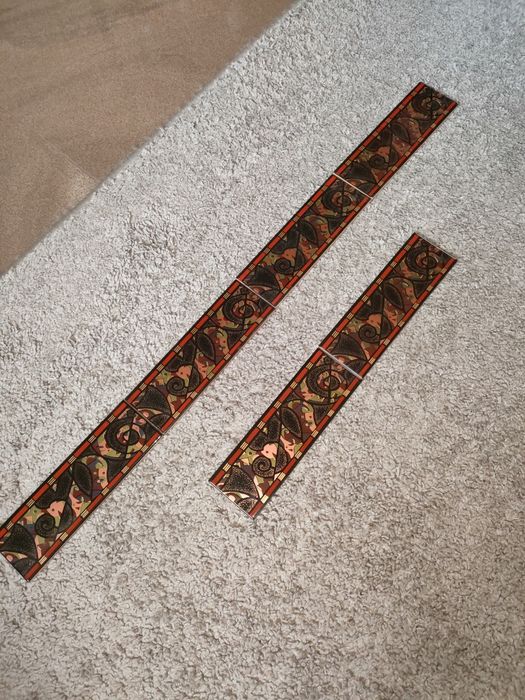 Płytki, paski dekoracyjne ceramiczne Semigres, made in Italy