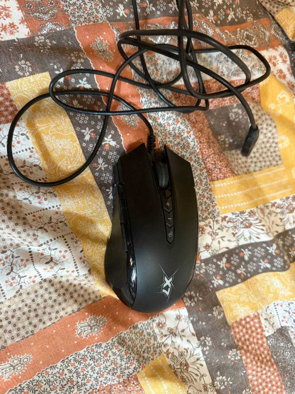 Миша A4Tech X89 USB Black