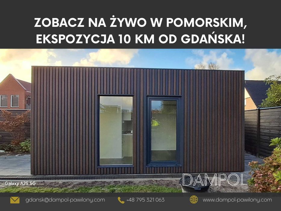 Domek 21m2/ modułowy, całoroczny, letniskowy, mobilny, biuro