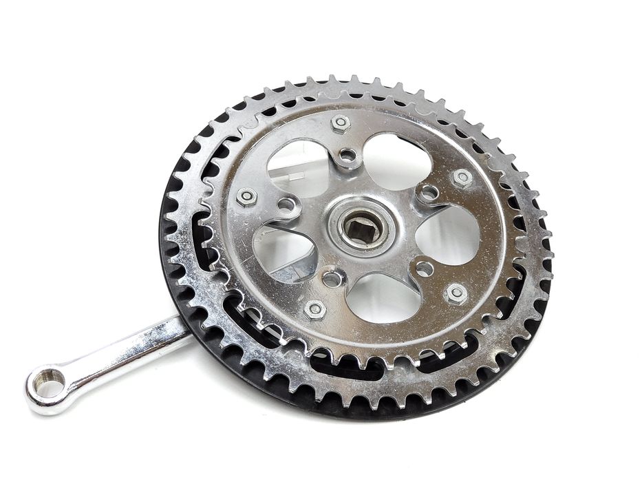 NOWA Korba 2 blaty Romet Universal  48-40z na kwadrat