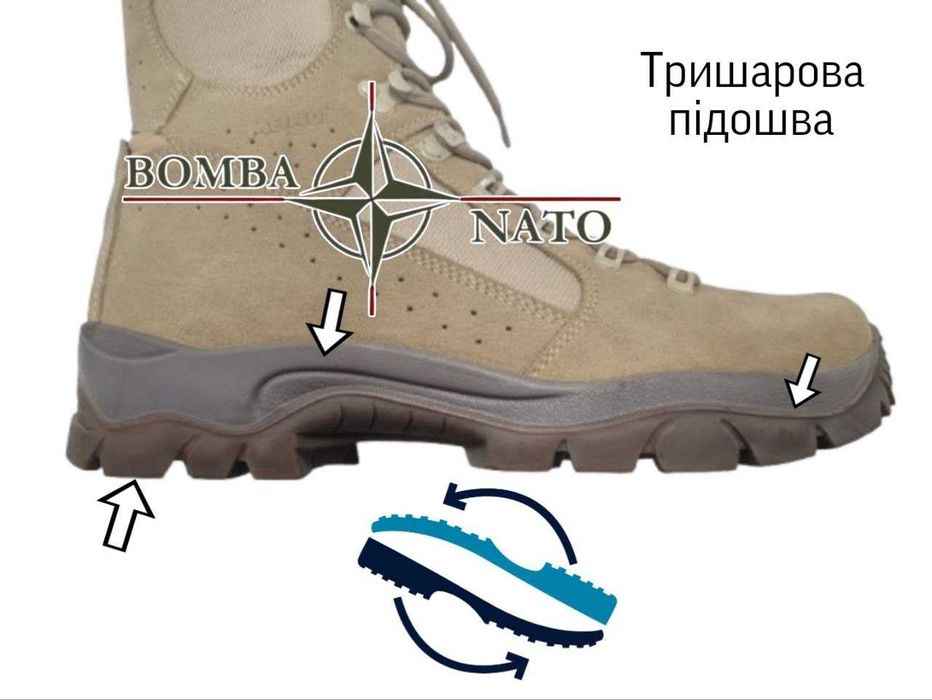 Берці Meindl Desert Fox. Німеччина. Оригінал.