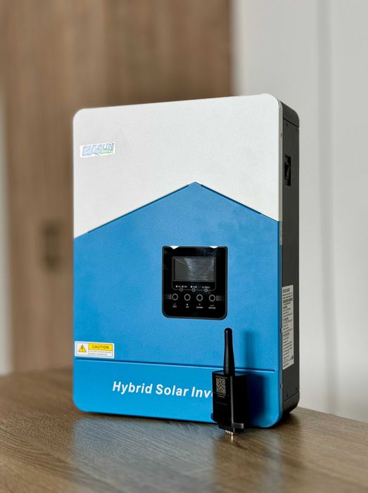 Гібридний інвертор  гибридный инвертор EASUN iSolar 7KW 48V 6.2 kwt