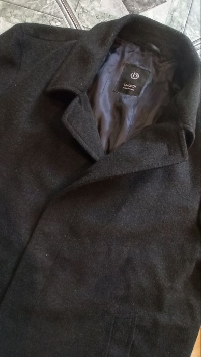 Вовняне пальто з кашеміром Bugatti