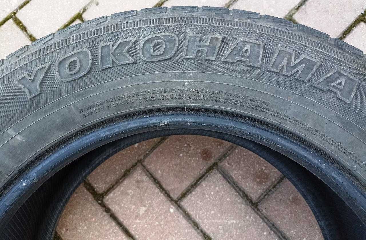 255/69 R18  Yokohama Geolandar H/T G056, б/у 4шт, остаток 1,5-2,5 мм