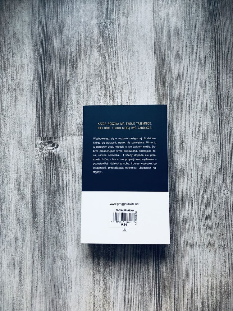 Będziesz następny Gregg Hurwitz książka