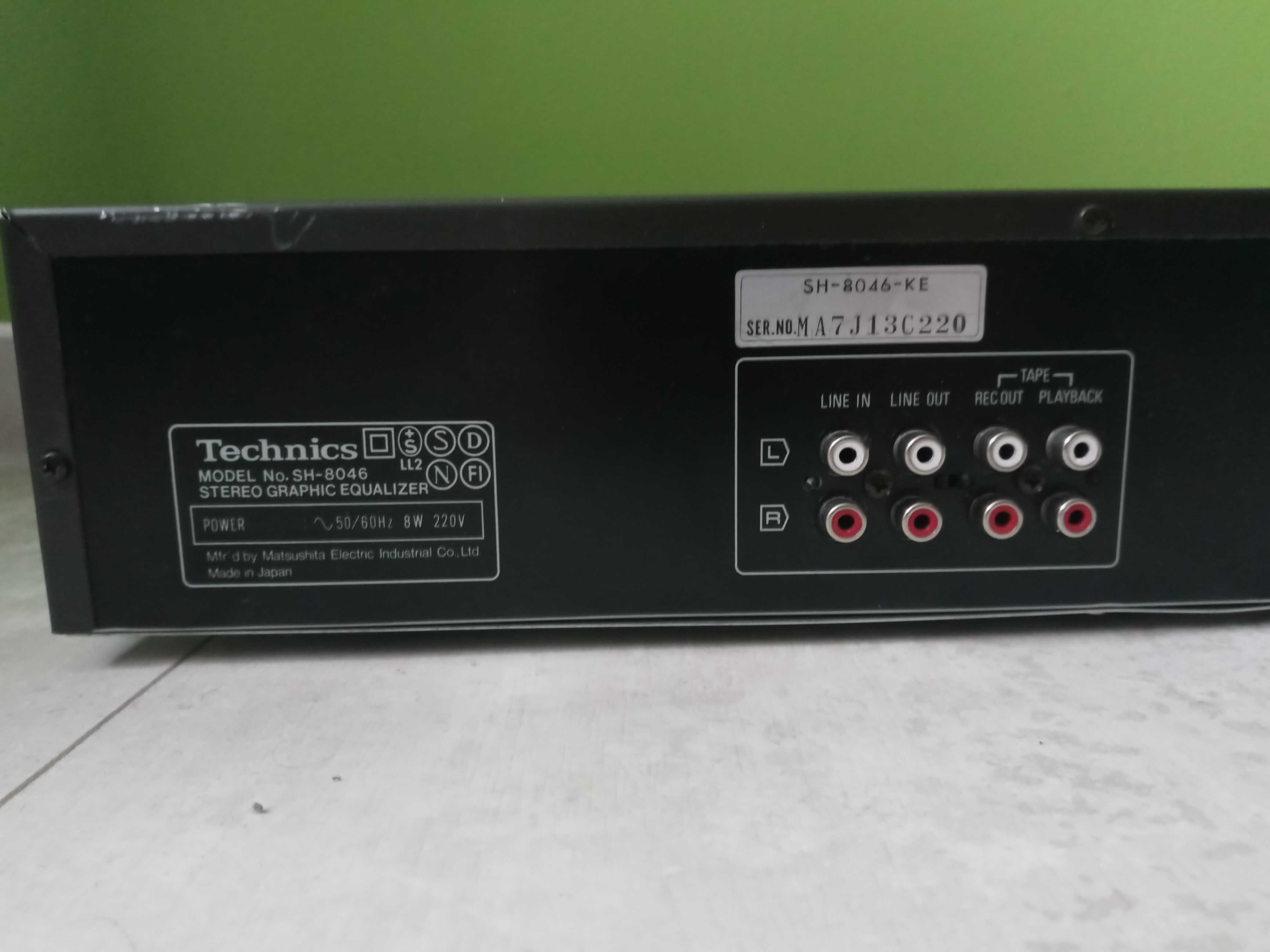 Korektor graficzny, equalizer Technics SH-8046