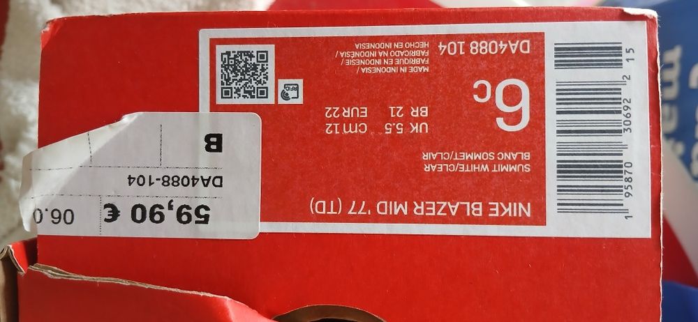 Sapatilhas bebé Origjnais