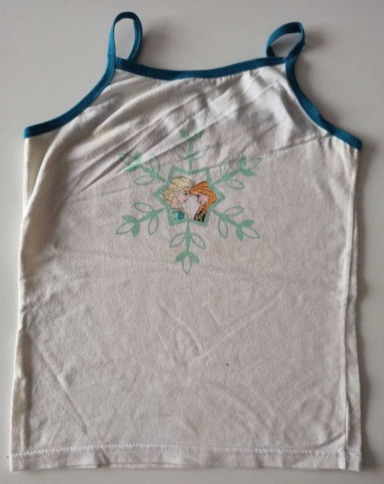 podkoszulki dla dziewczynki 5 szt. r. 98-122 Minnie Peppa Frozen