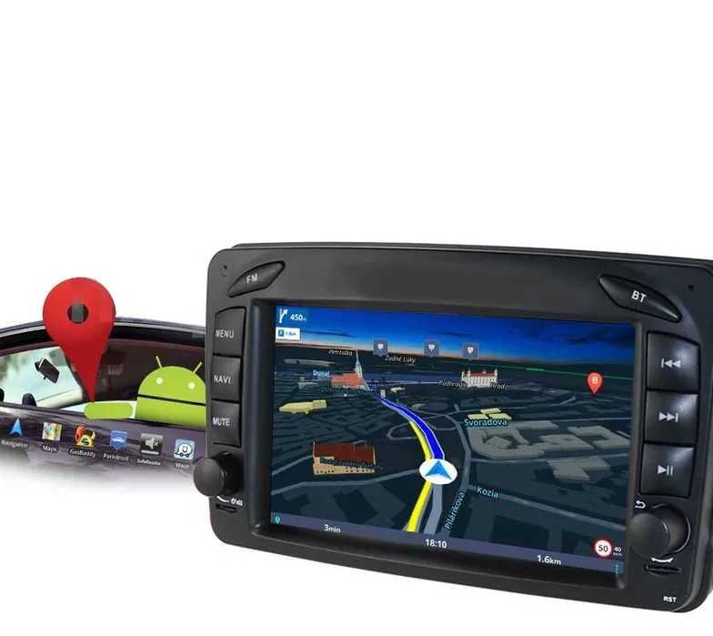 Radio 2din Android Mercedes CLK W209 W203 W168 W208 W463 W170 WYPRZ