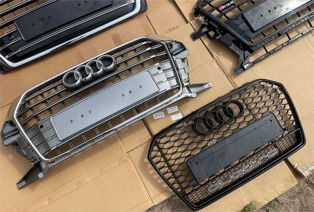 Решетка радиатора audi 2008 2009 2010 2011 2012 2013 2014 2015 2016