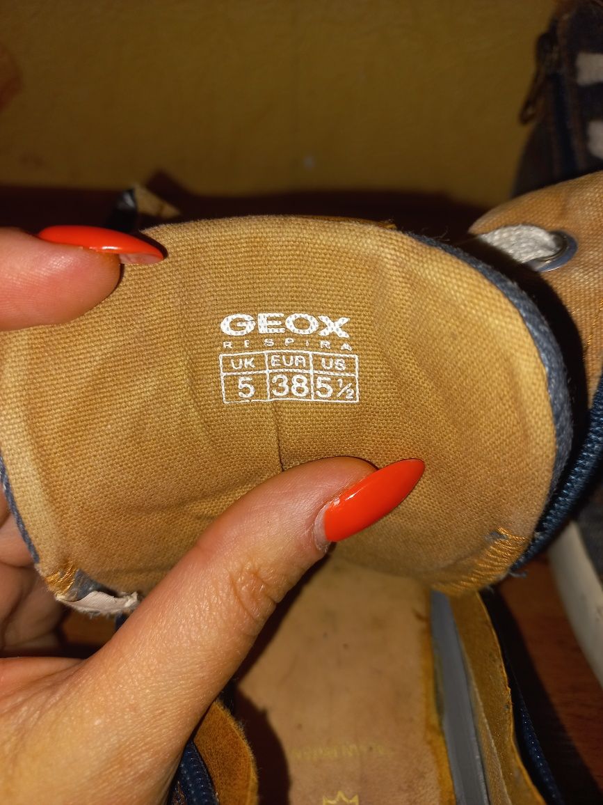 Кеды Geox 38 размер