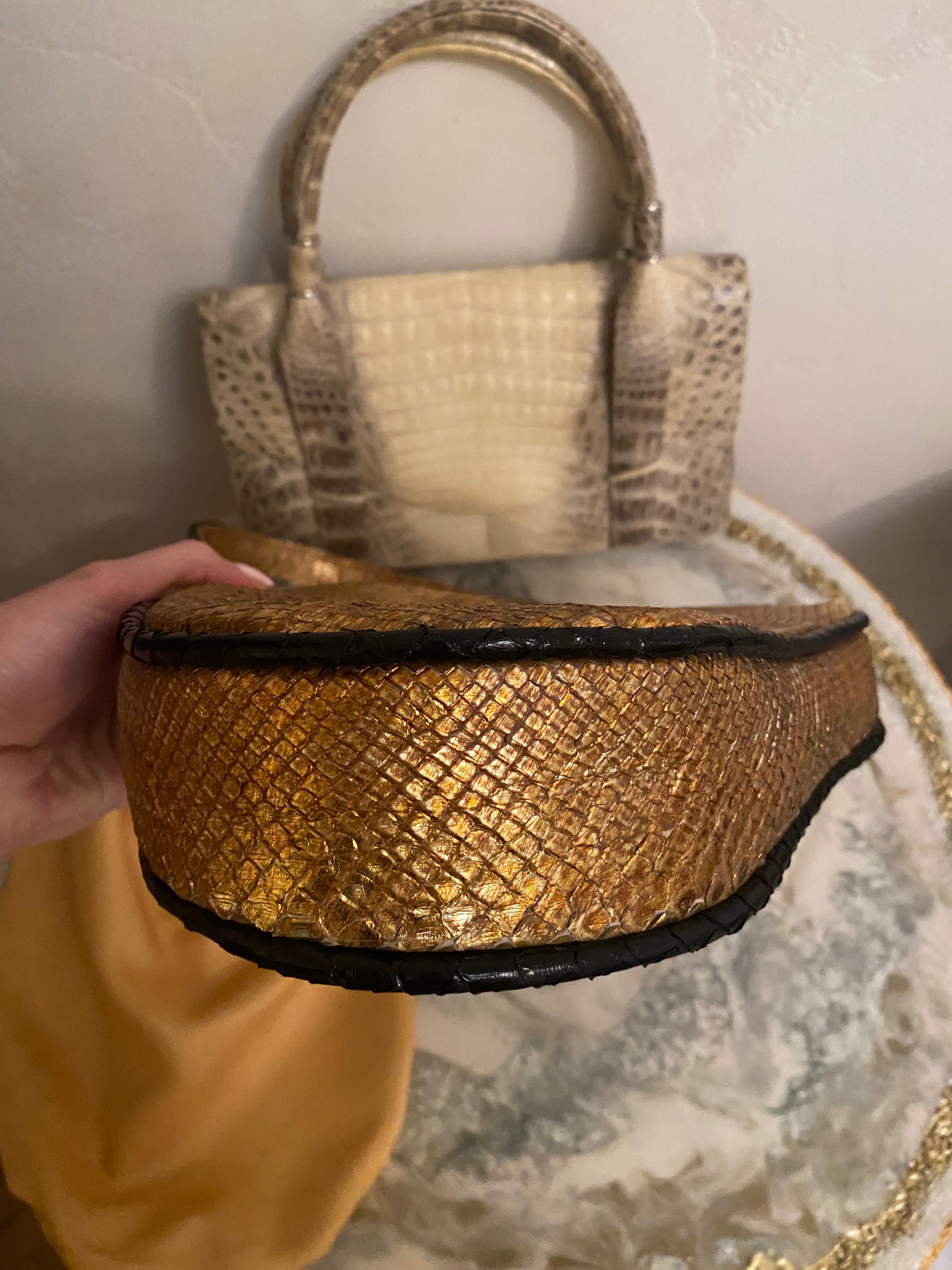 Лучше, чем Dior Saddle)Эксклюзив, индпошив. Новая сумка из питона.