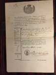 Passaporte, 1848