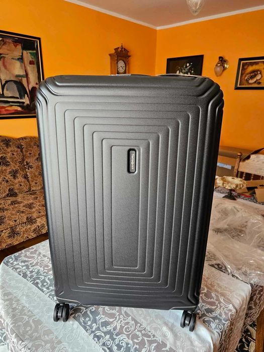 NOWA walizka Samsonite Neopulse Spinner L 94L czarny mat GWAR ORYGINAŁ