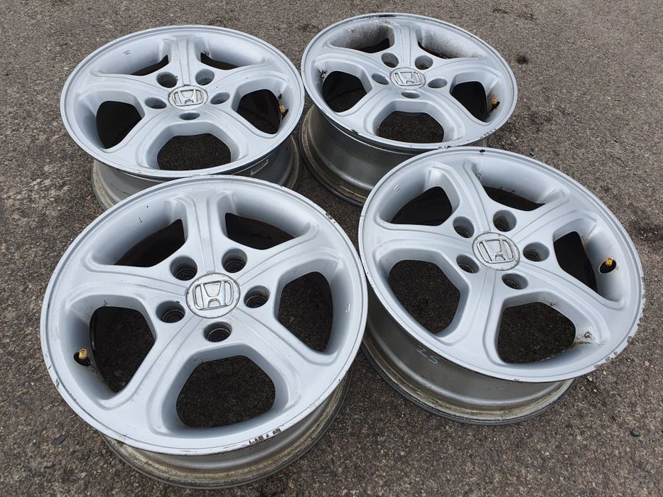 Felgi aluminiowe, alufelgi 15 cali oryginalne HONDA 5x114,3. MONTAŻ!!!