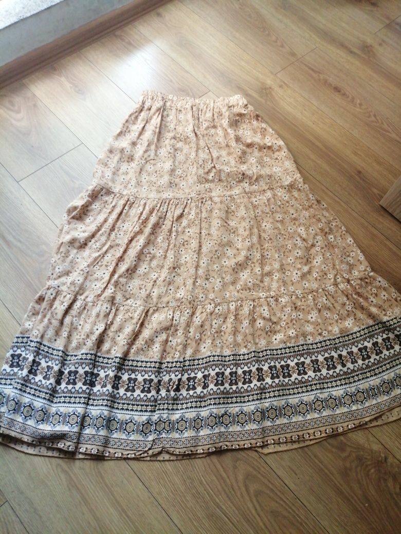 Spódnica boho długa S