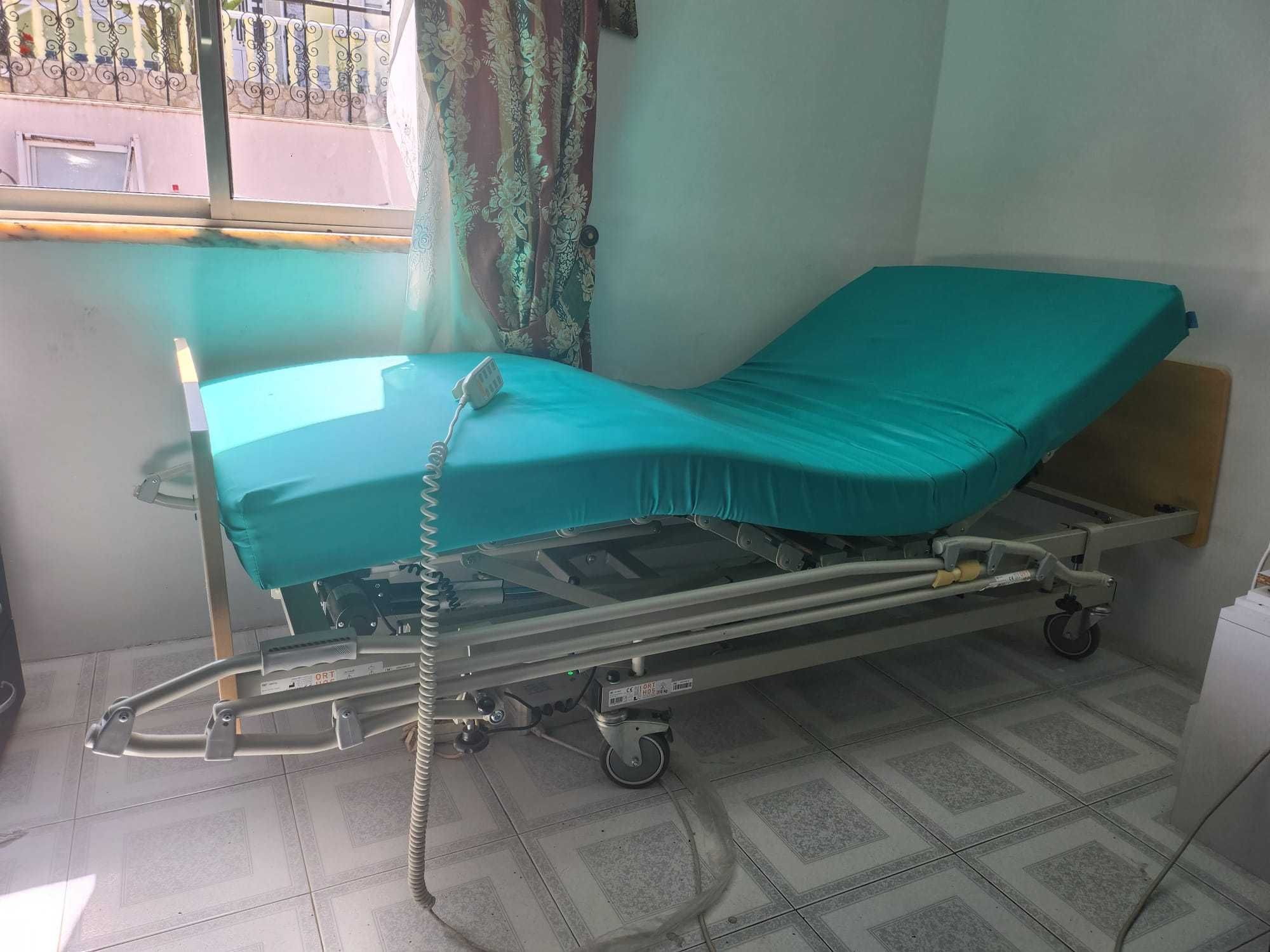 Cama articulada elétrica com colchão