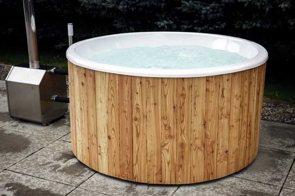 Balia ogrodowa HOT TUBE gorąca beczka jacuzi basen sauna