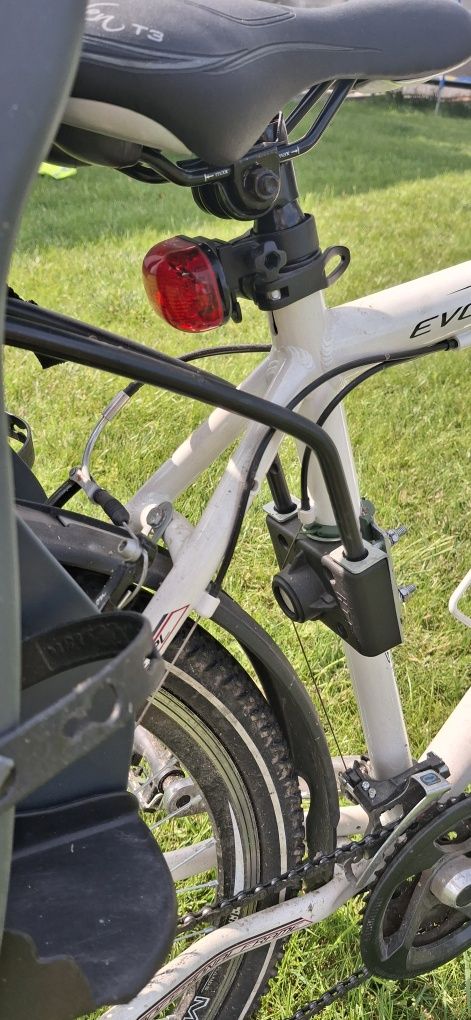 Fotelik rowerowy z adapterem