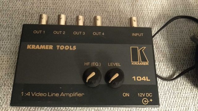 KRAMER TOOLS 104L 1:4 Video Line Amplifier