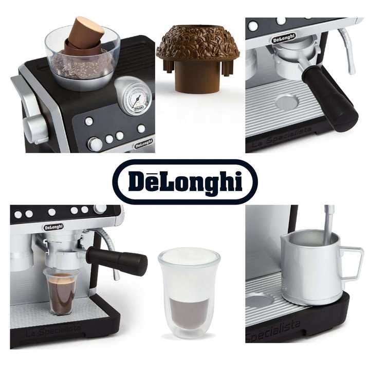 ORYGINALNY Ekspres do kawy dla dzieci ZESTAW DeLonghi - Jak PRAWDZIWY