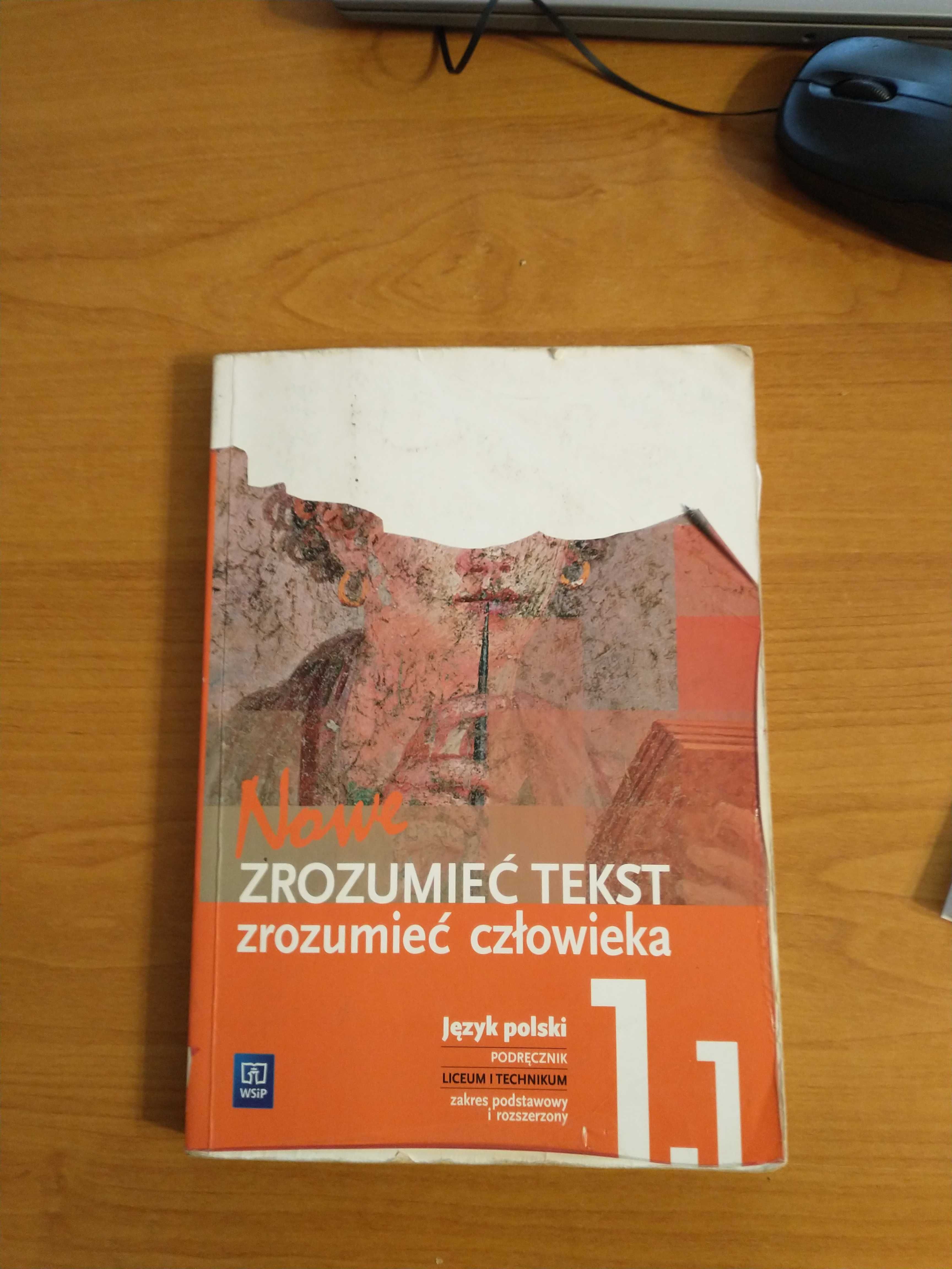 .podręcznik do języka polskiego  dla liceum i technikum k.l I