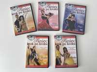 5 DVD Taniec krok po kroku CICHOPEK HAKIEL kurs tańca