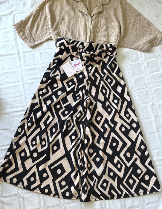 Spodnie damskie wide leg nowe r. 36/38
