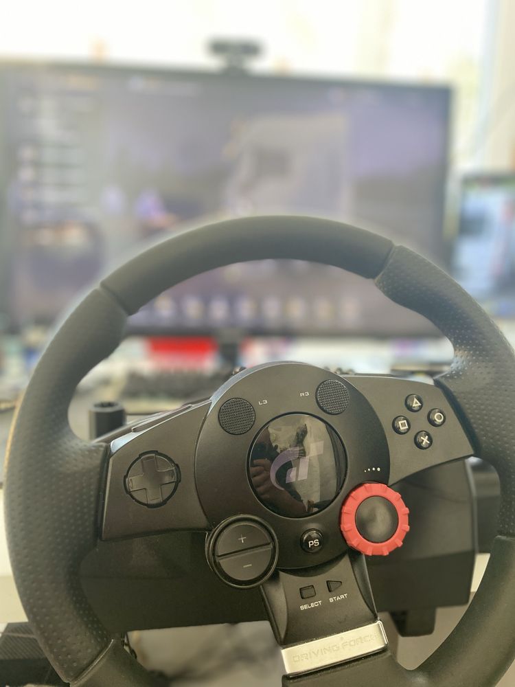 Руль logitech driving force gt