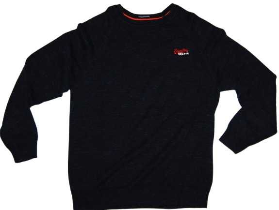 SUPERDRY M/L sweter męski bawełna