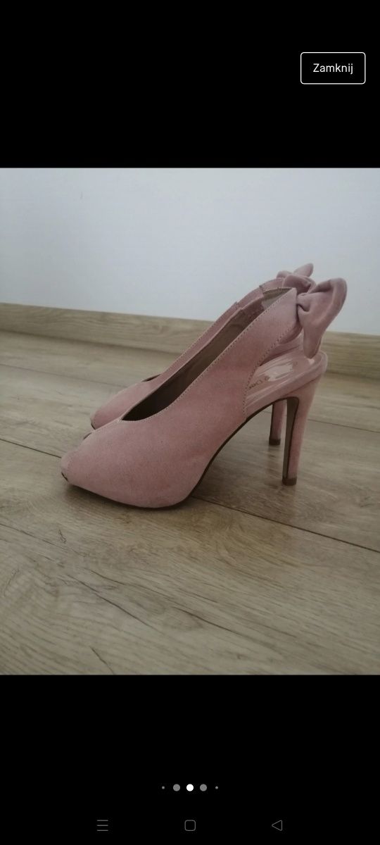 Buty rozmiar 36. Obcasy