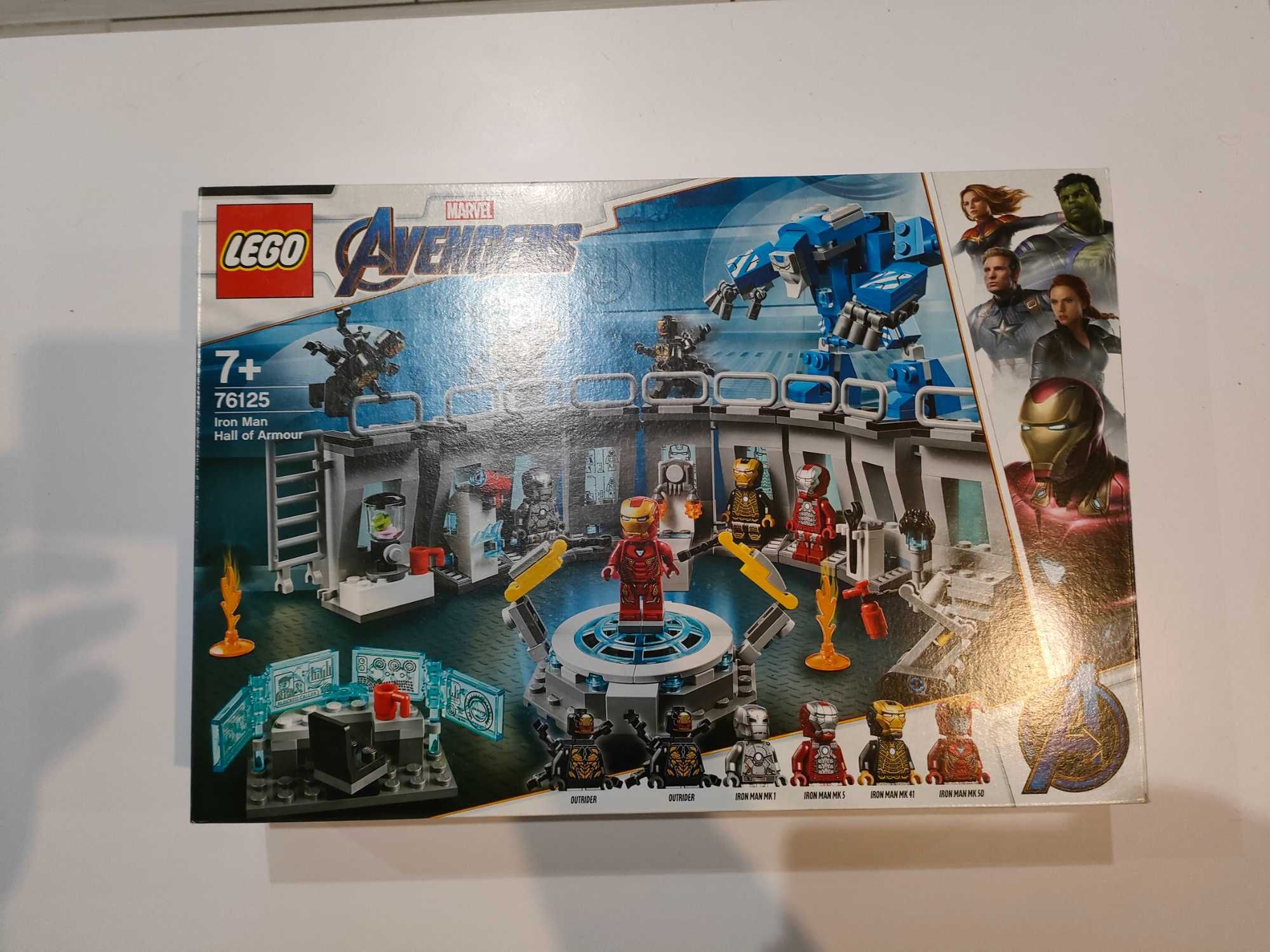 Lego Marvel Avengers 76125 Zbrojownia Iron Mana