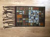 Vintydżowy wełniany kilim sumak pt. Redyk Ewy Fortuny Cepelia Zakopane