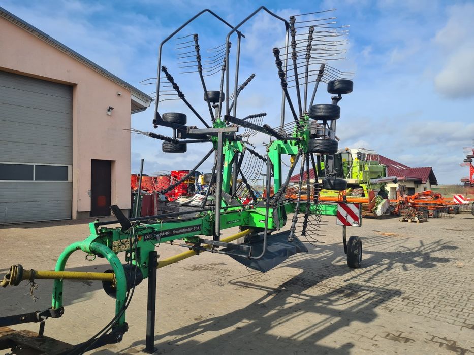 Zgrabiarka dwukaruzelowa Deutz Fahr swat master 7041 vicon kverneland