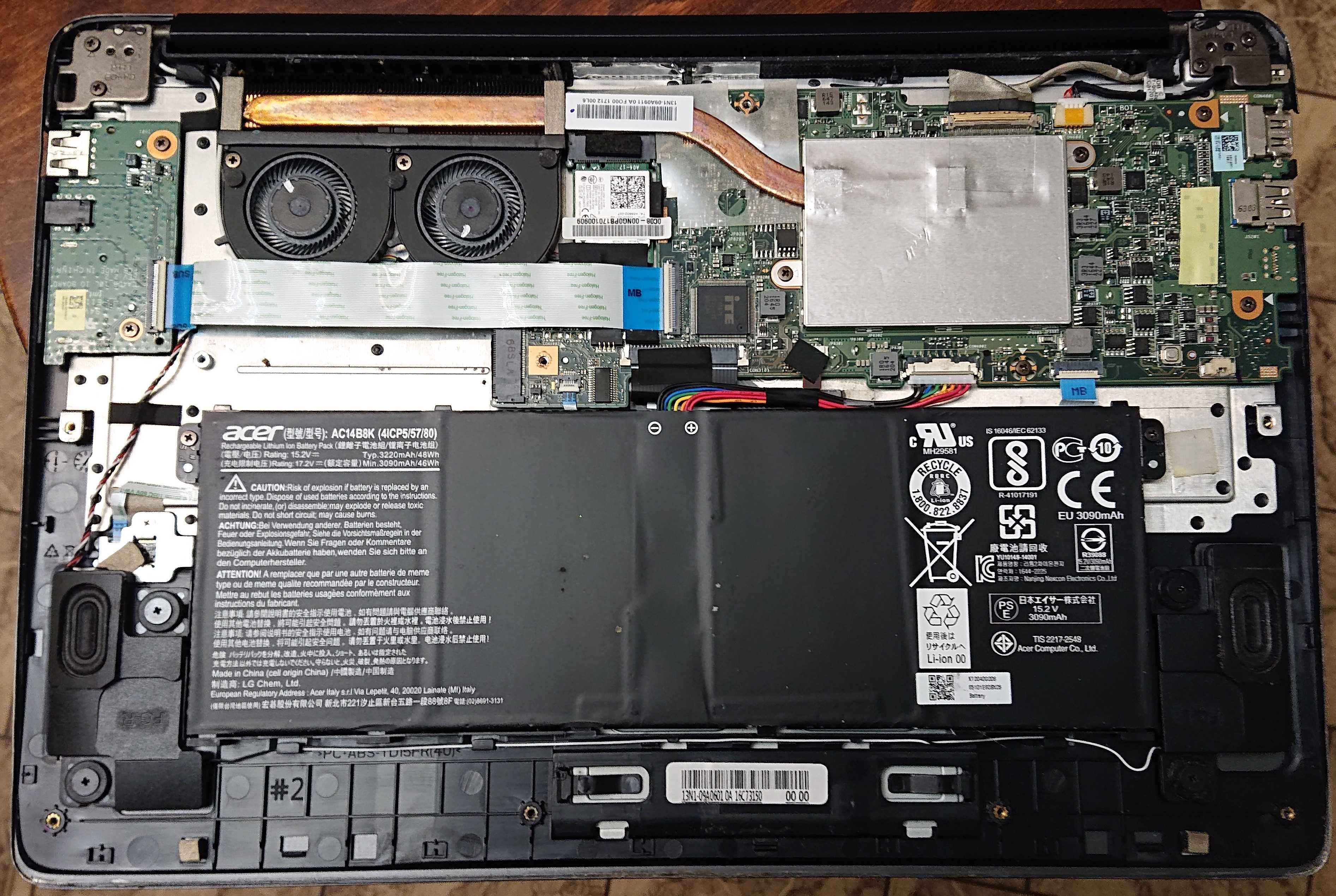 Acer TravelMate X349/14" FHD/i3-7100/8 Gb/ РАЗБОР-ВОССТАНОВЛЕНИЕ