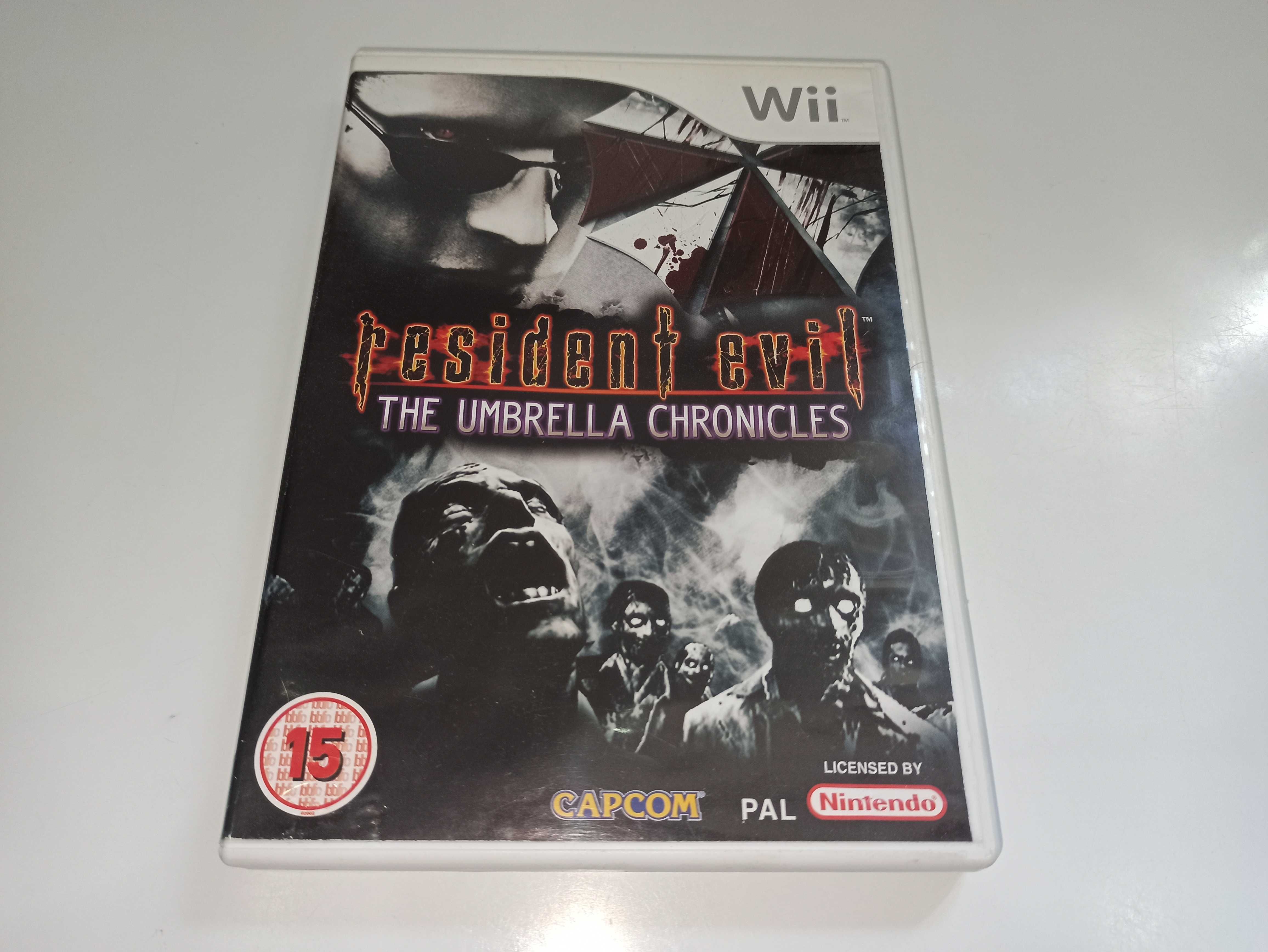 nintendo wii RESIDENT EVIL THE UMBRELLA CHRONICLES mega unikat warto