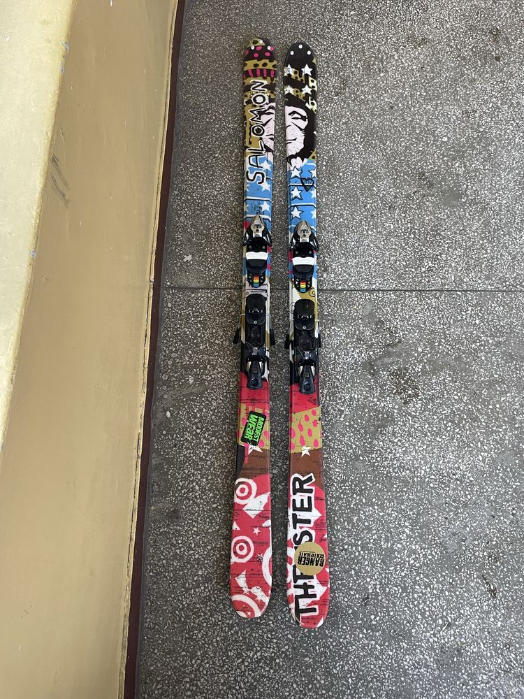 Narty Salomon Thruster twin tip freeride pokrowiec