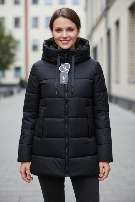 Женская зимняя куртка пуховик, большие размеры. Опт и розница.р.52-62