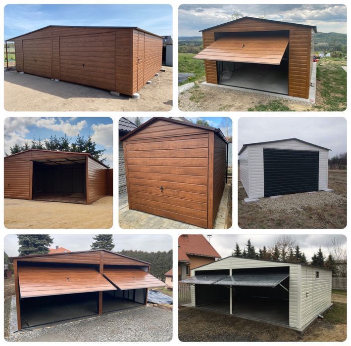 Garaż blaszany 3x5, Garaże blaszaki, garaże na WYMIAR