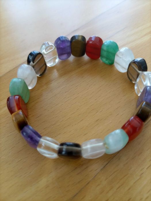 Pulseira pedra natural 7 Chakras