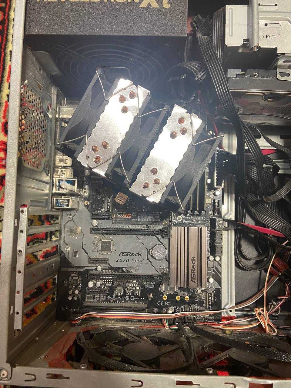 Комплект Z370 Pro4, SSD 960 Samsung 250GB, DDR4 32GB, Intel i5-8600K